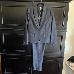 Anne Klein Charcoal Suit Set